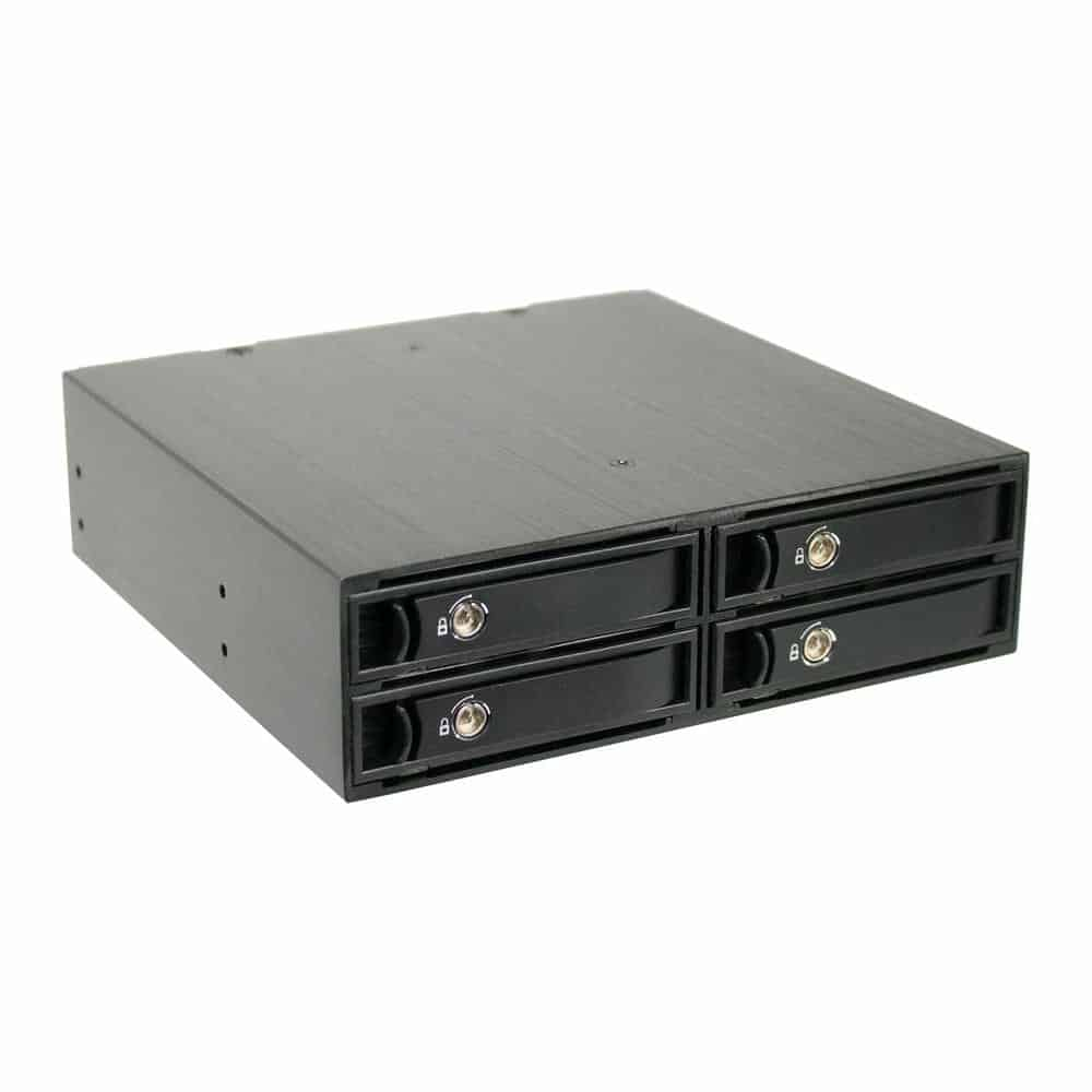 CRU Rhino Jr RJ24S 4x 2.5- SSD - HDD Bracket for Internal 5.25- Drive Bay